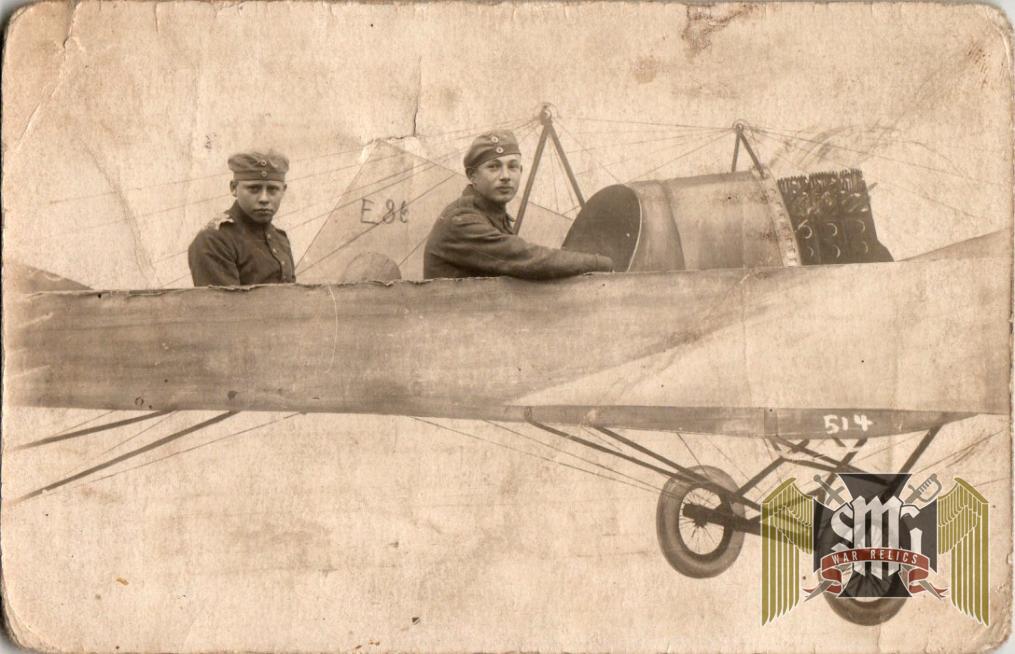 WW1 Postcard Prop plane