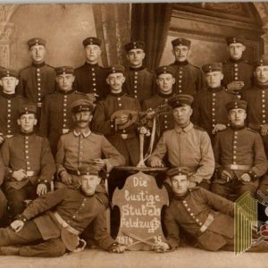 WW1 Postcard regimental portrait
