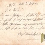 WW1 Postcard Merit Cross In Wear