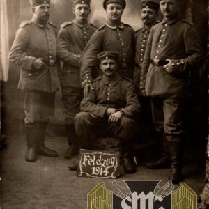 SMGN-1714   WW1 Postcard Uniform study