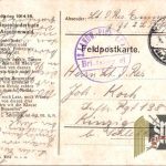 WW1 Postcard Argonne Forest poem