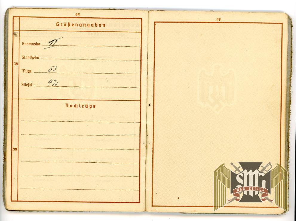 WW1/WW2 Wehrpass & Militarpass Grouping