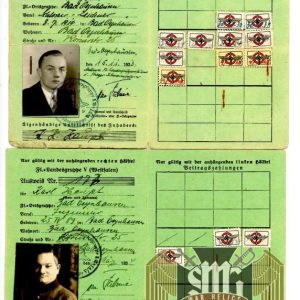 Father- Son DLV ID/member book combo (Ausweis)