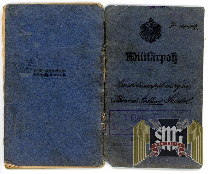 WW1/WW2 Wehrpass & Militarpass Grouping