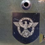 Police M-35 Double decal Helmet ET66