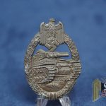 Panzer Assault Badge in Bronze By Rudolf Souval