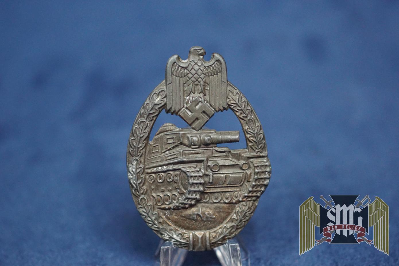 Panzer Assault Badge in Bronze By Rudolf Souval