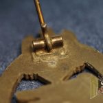 Panzer Assault Badge in Bronze By Rudolf Souval