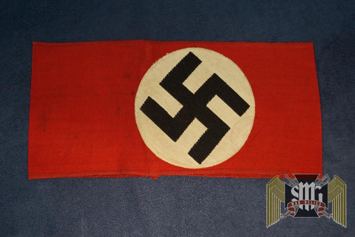 NSDAP Bevo Armband stamped