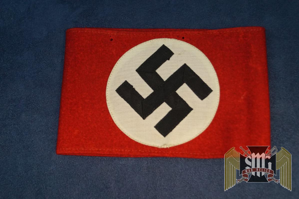 NSDAP Wool Armband RZM tagged