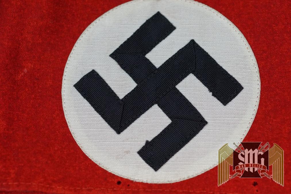 NSDAP Wool Armband RZM tagged