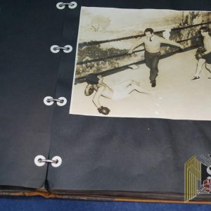 US Service man's Personal Photo Scrap book (boxer)
