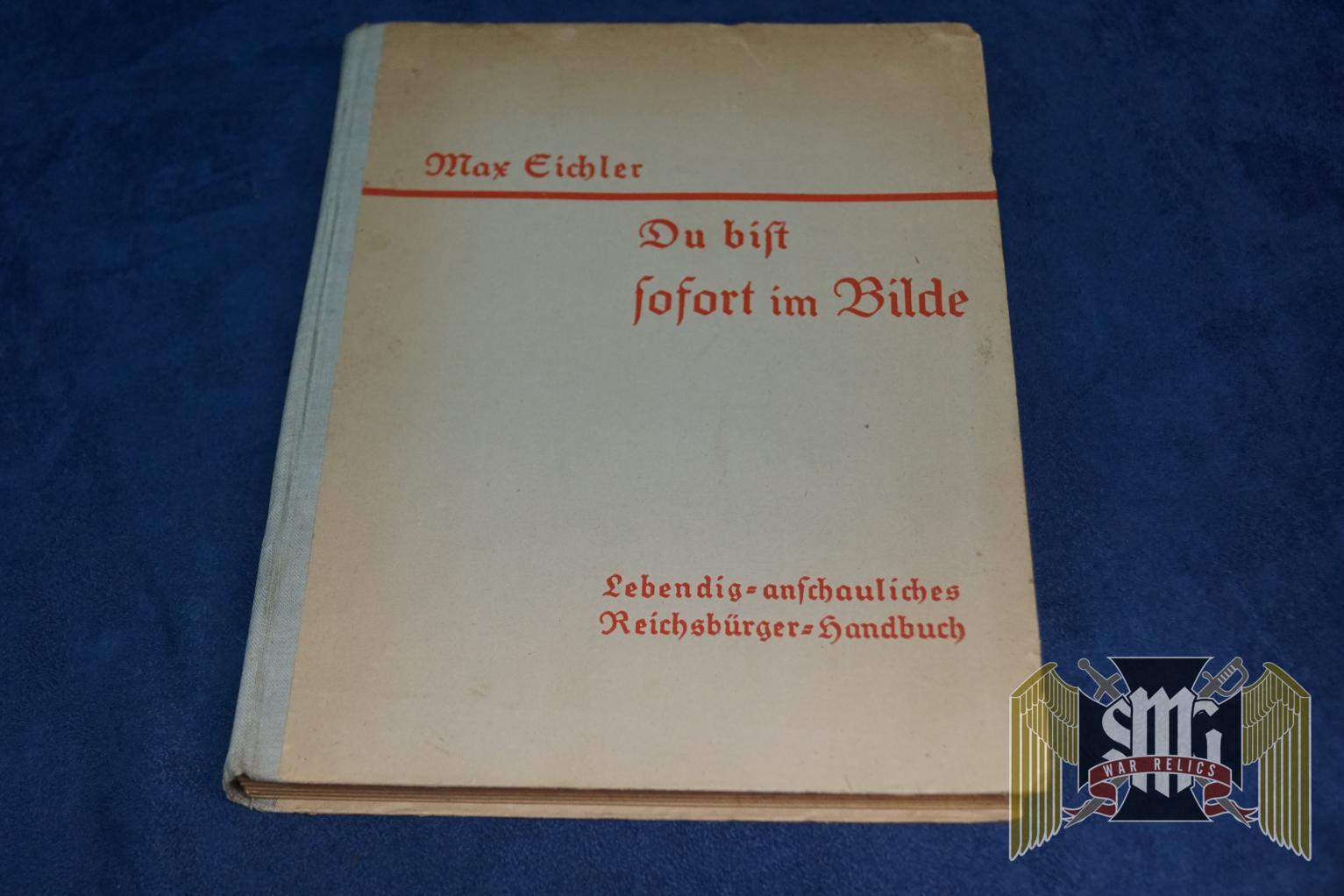 Nazi German citizen handbook "Du bist sofort im Bilde"