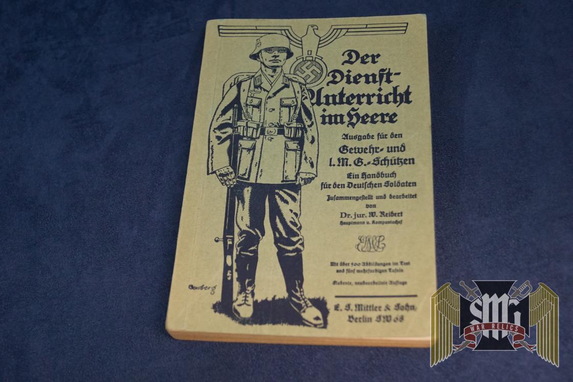 der dienstunterricht im heere 1935 Army Training manual Rifle/MG