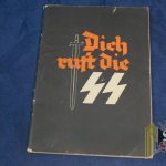 Waffen SS Recruitment Book Dich Ruft Die SS