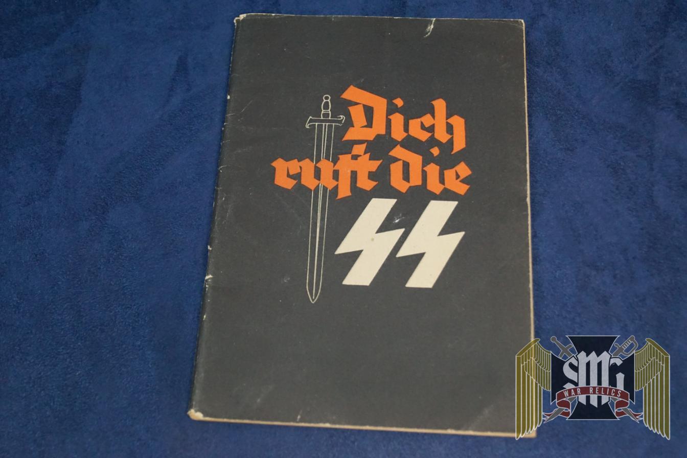 Waffen SS Recruitment Book Dich Ruft Die SS