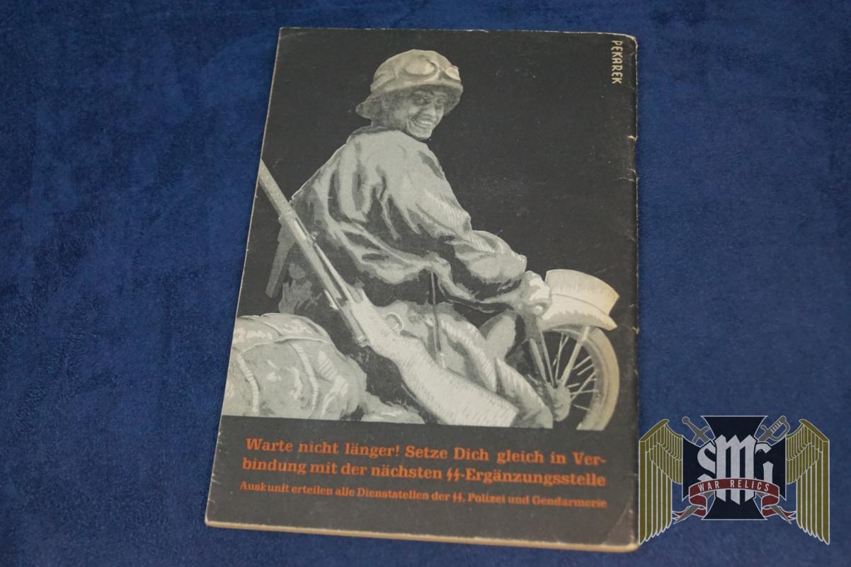 Waffen SS Recruitment Book Dich Ruft Die SS