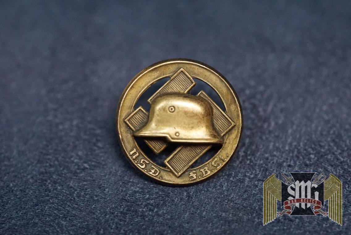 stahlhelm N.S.D.F.B.St. Memember pin