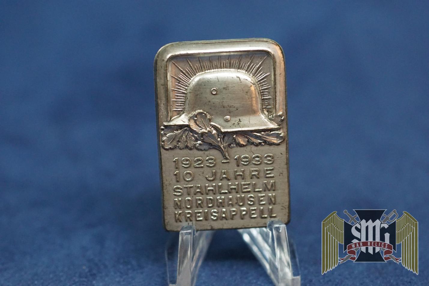 Stahlhelm Nordhansen Kreisappell tinnie