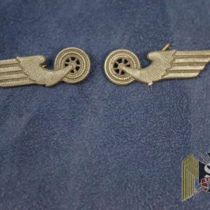 German Railway Collar Tab device Pair