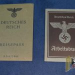 Matching Arbeitsbuch and Reisepass for a machinist