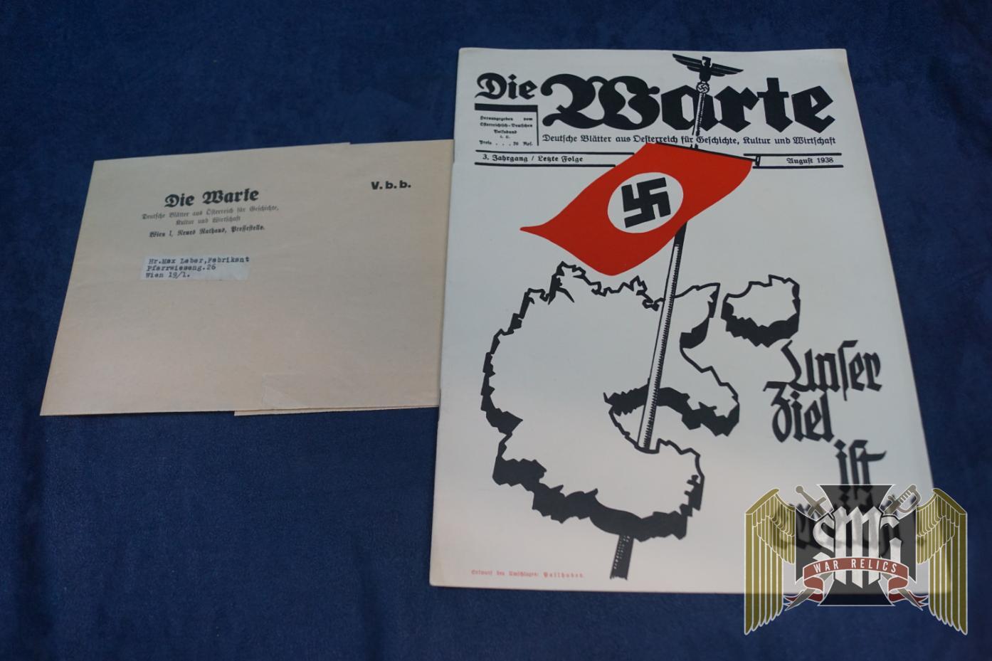 Die Warte august 1938 (the look out)