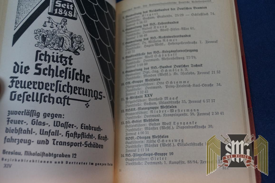 nationalsozialistisches jahrbuch 1939 (NSDAP Year Book)