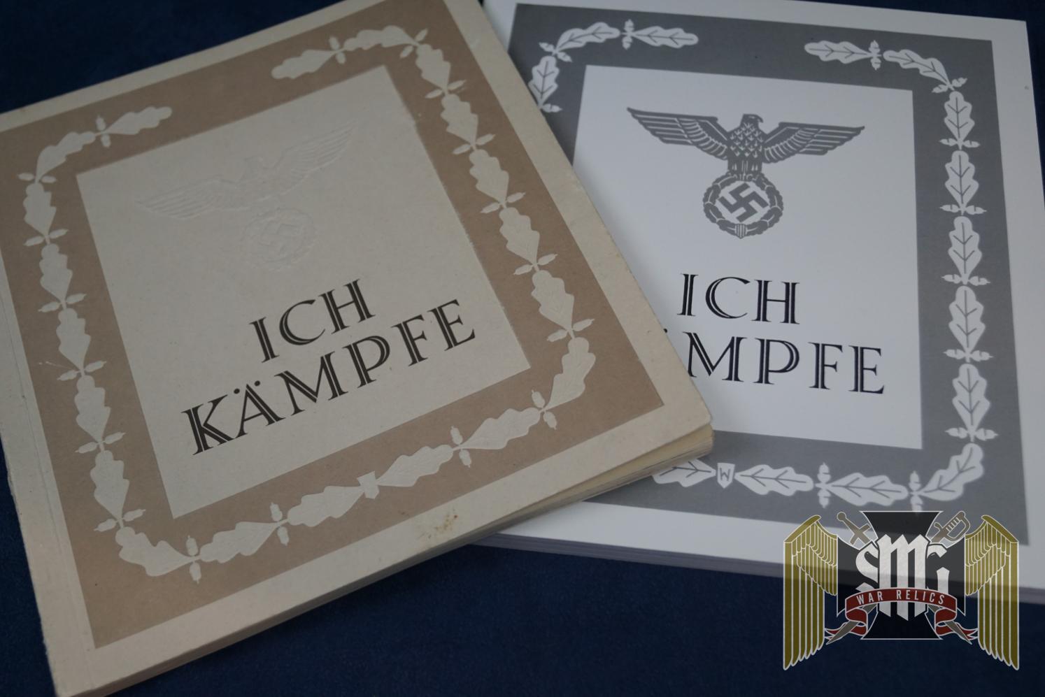 SMGN-1818 Ich Kämpfe (I Fight) 1943 original and English reprint combo