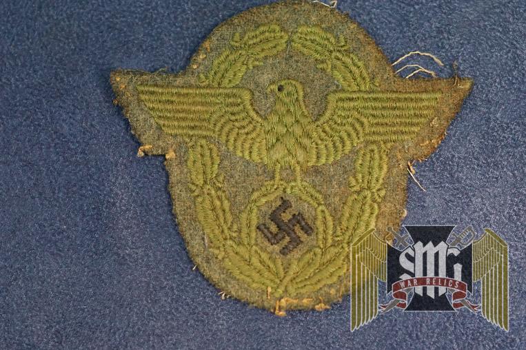 German police NCO Sleeve Eagle