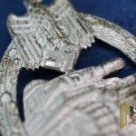 Panzer Assault Badge early Hollow back by Juncker