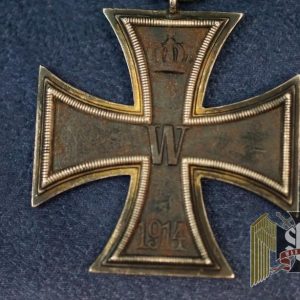 SMGO-0068 Iron Cross 2nd Class 1914 with 800 Siver mark on loop