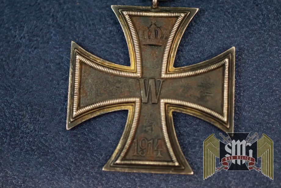 SMGO-0068 Iron Cross 2nd Class 1914 with 800 Siver mark on loop