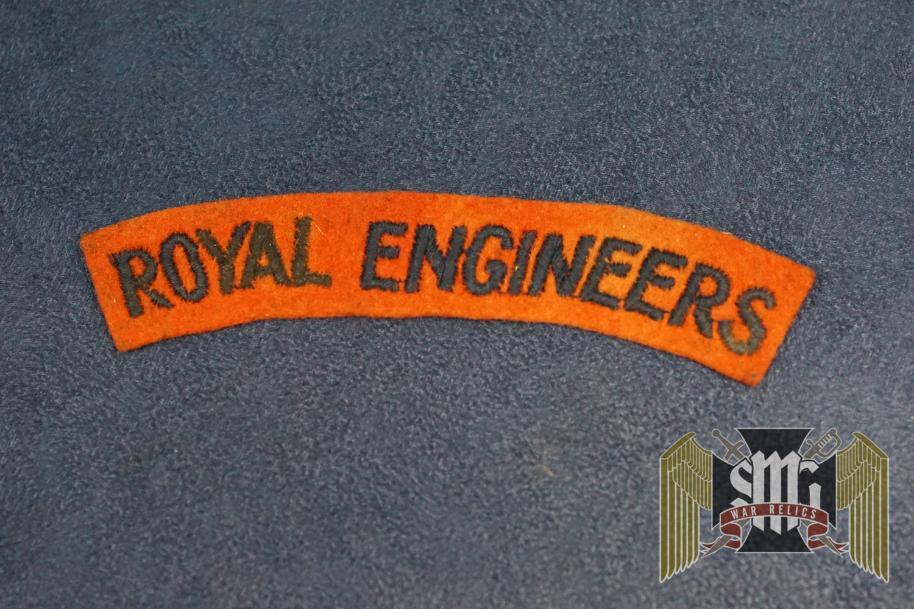 royal Engineers Sleeve patch