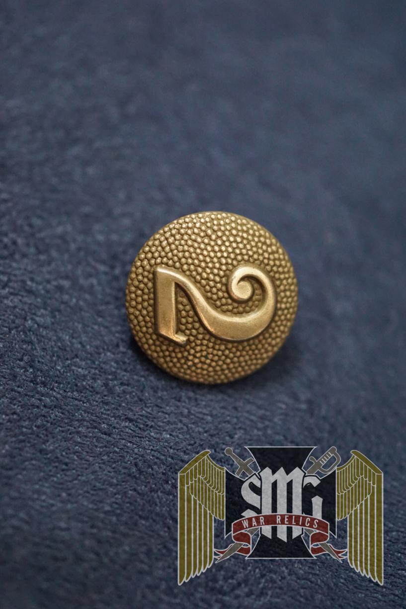 Heer Shoulder Board Button Number "2" Rudolf Rojahn Grouping