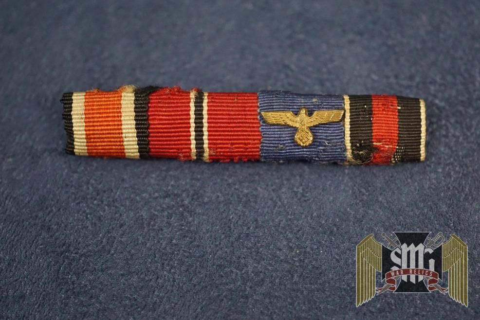 Field Made 4 Medal Ribbon Bar Rudolf Rojahn Grouping
