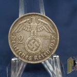 SMGO-010 2 RM silver German Coin 1937