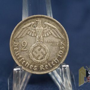 SMGO-010 2 RM silver German Coin 1937