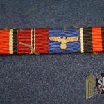 4 medal Sew on Ribbon bar from Rudolf Rojahn Grouping