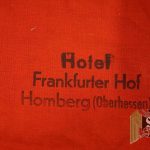 81x29" NSDAP Banner for Hotel Frankfurter