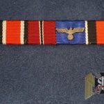 4 medal Sew on Ribbon bar from Rudolf Rojahn Grouping