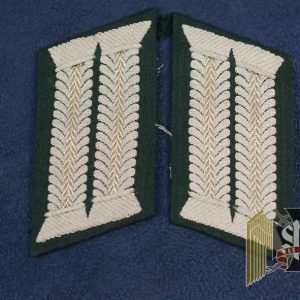 Heer General Staff Officer Field Collar Tabs Rudolf Rojahn Grouping Unissued