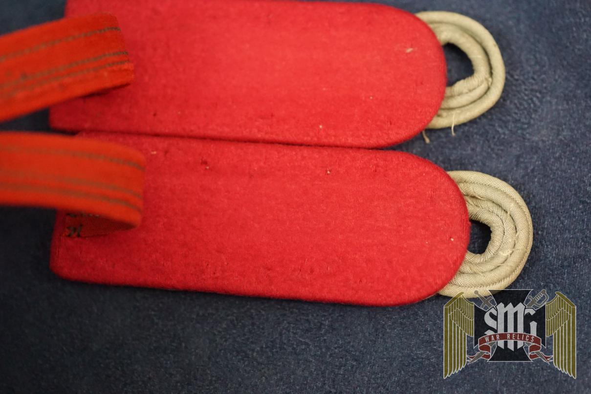 Heer General Staff Shoulder Boards for Major Matched Rudolf Rojahn Grouping