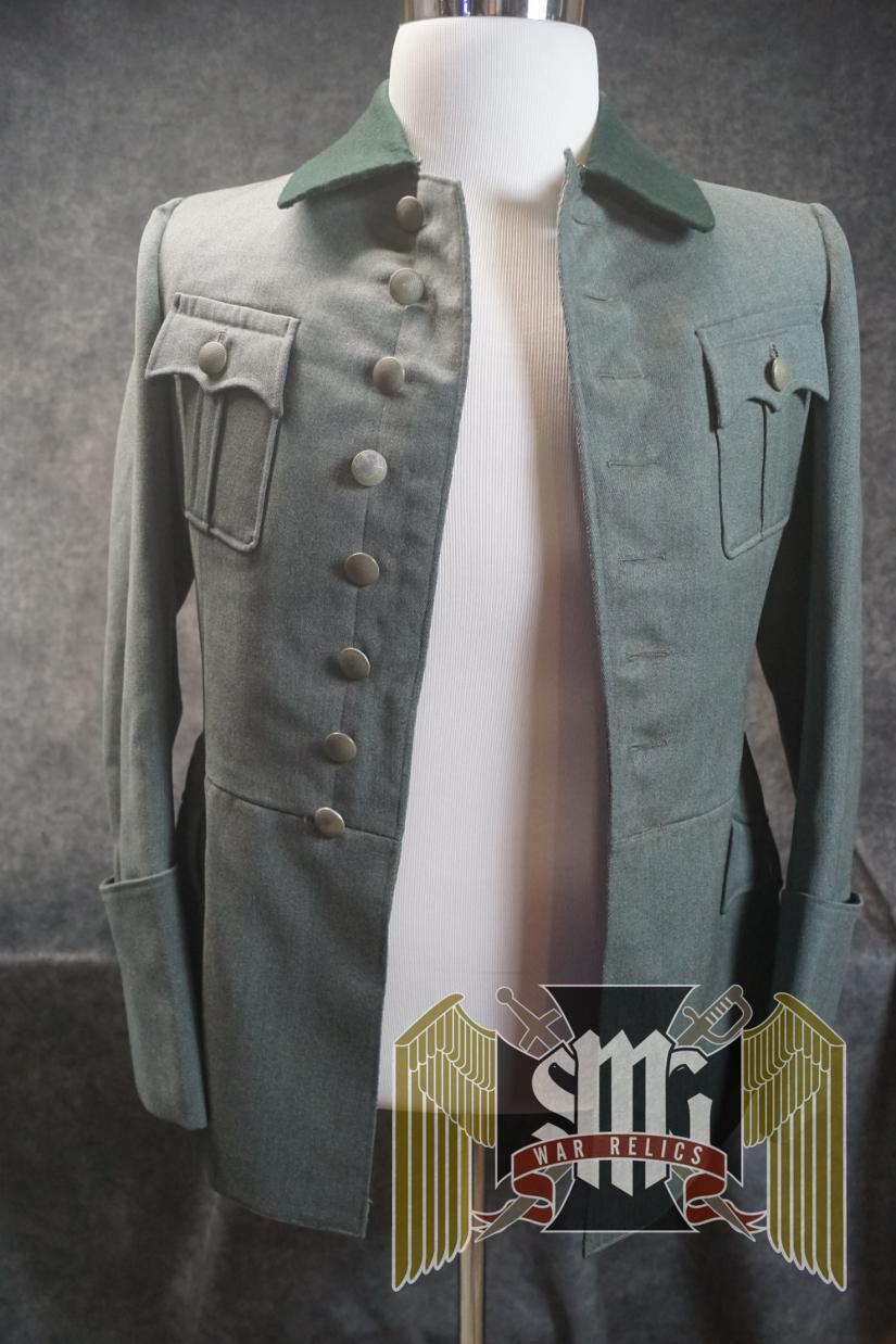 Stripped Officer's Tunic by Traugott Rahne Hannover tunic Rudolf Rojahn Grouping