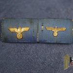 Long Service 4&12 year ribbon bar