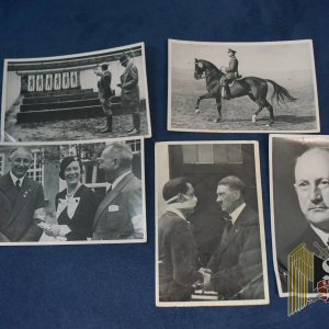 5pc lot of Cigarette album pictures w/damage