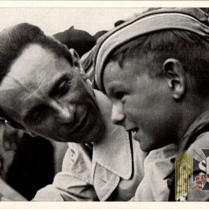 Germany Awake un used Cigarette Photo #168 Goebbels and Hitler Youth