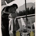 Adolf Hitler un used Cigarette Photo #51 Hitler hugs girl in Obersalzberg