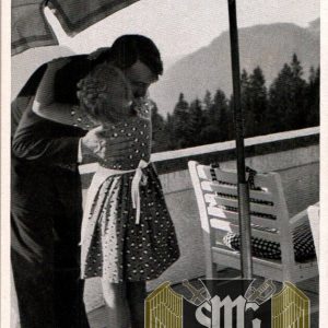 Adolf Hitler un used Cigarette Photo #51 Hitler hugs girl in Obersalzberg