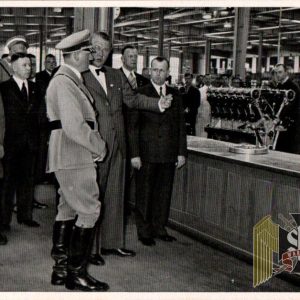 Adolf Hitler un used Cigarette Photo #88 Hitler Visits Bavarian Autoworks