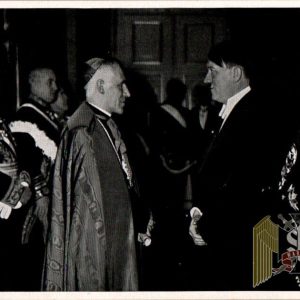 Adolf Hitler un used Cigarette Photo #69 Hitler With Clergy